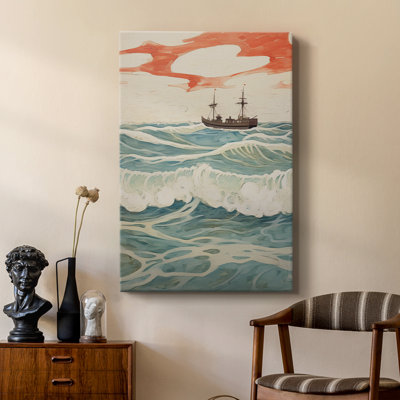 Impression nautique rétro IV - galerie Cavas sur mesure