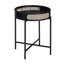Table de bout Colson, finition noire