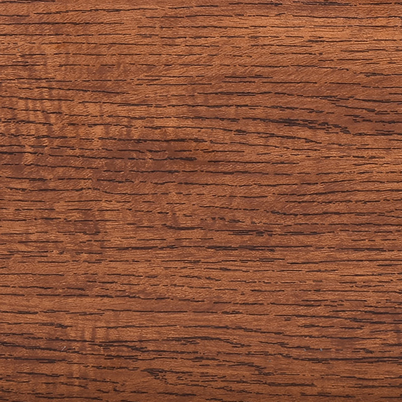 Base de lit plateforme en métal Milligan avec tête et pied de lit en bois, Très grand, Noyer