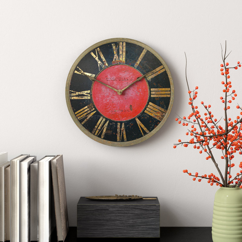 Loring Turret Wall Clock, 36cm H x 36cm W