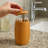 Natural Bamboo Cotton Swab Holder Rustic Barrel-Shaped Storage Jar for Cotton Balls Cotton Swabs Bathroom Essentials Eco-Friendly and Stylish Vanity Organizer