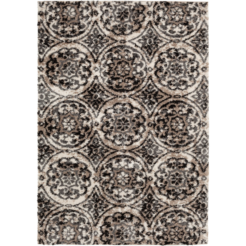 Tapis brun Sherman, Rectangle 7 pi 10 po x 9 pi 10 po