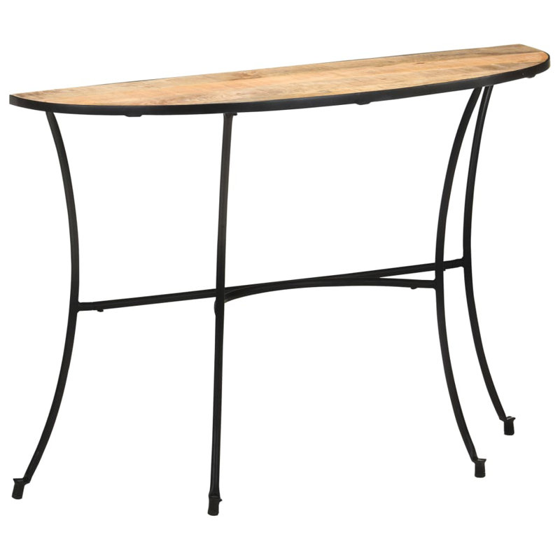Colston 110cm Solid Wood Top Console Table, Natural