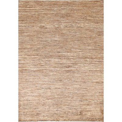 Tapis contemporain contemporain Gabbeh Kashkoli noué à la main 6 x 8