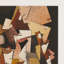Composition Au Papier Journal Framed Painting-535511305