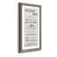 "Bathroom Rules" - Art textuel sur toile-451820805