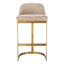 Condos Upholstered Stool with Metal Frame-1846828297-1846828300