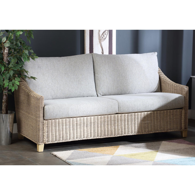 June 3 Seater Sofa, Brown
