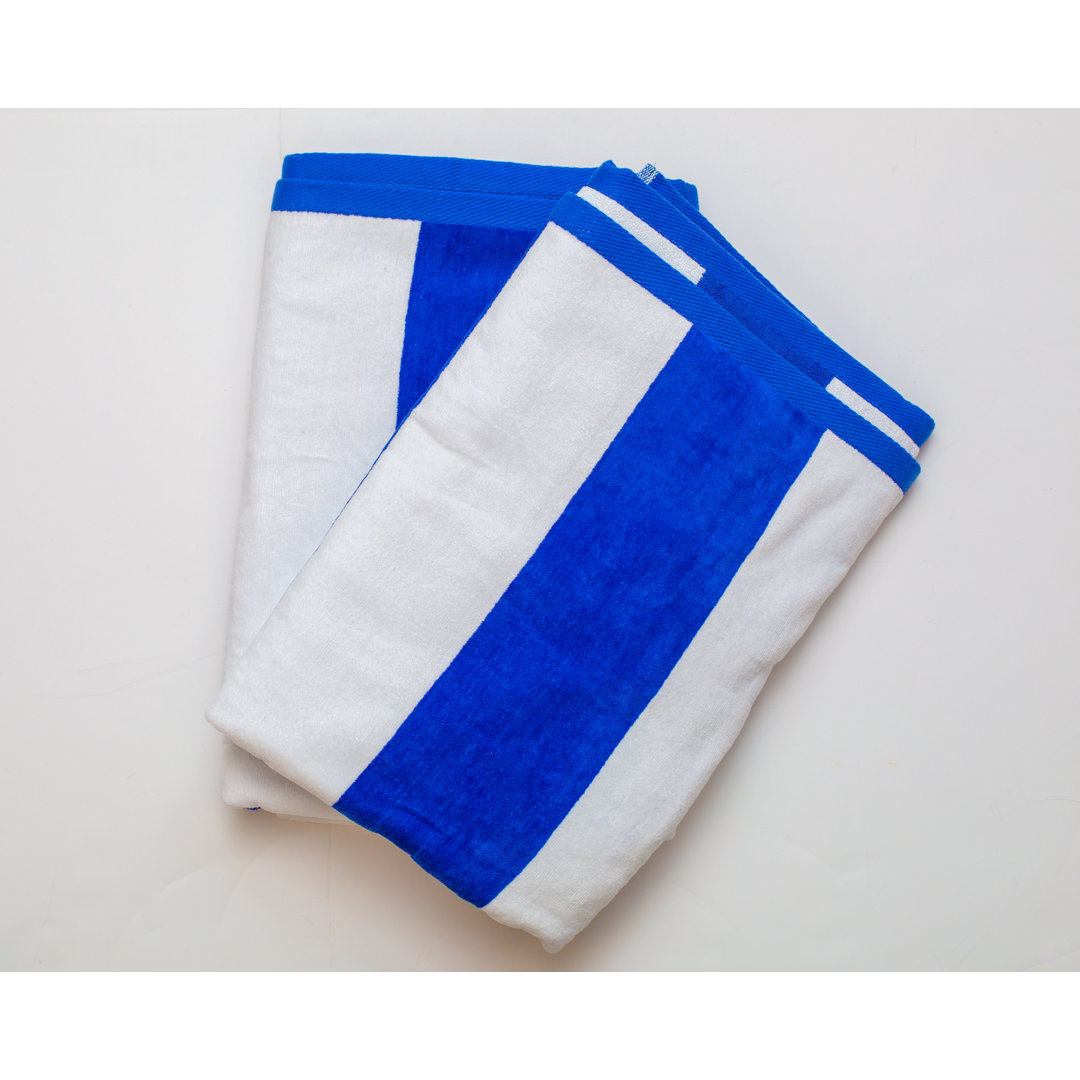 100% Cotton Midweight Beach Towel (Set of 2) Espalma