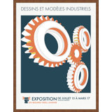 Exposition' Framed Vintage Advertisement on Glass