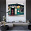 «Lark Manor ™ Cieslikowski», art graphique tendu par Zeny Gallery: Le Petit Zinc-809605979