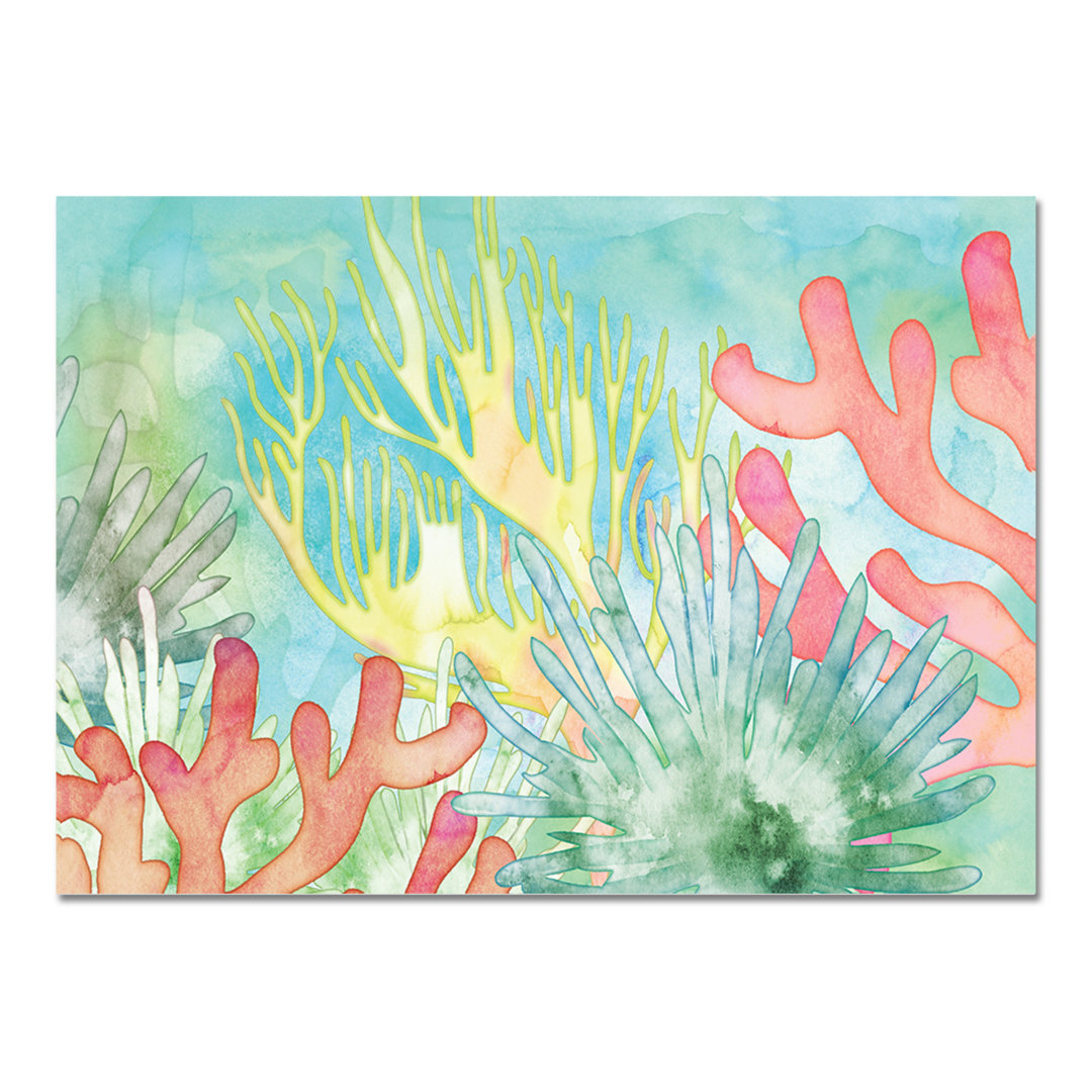 Wandbild Atlantic Anemone von Delores Naskrent