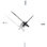 Tacon Metal Analog Wall Clock