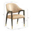Fauteuil Collette en bois brun clair Collette-123993923