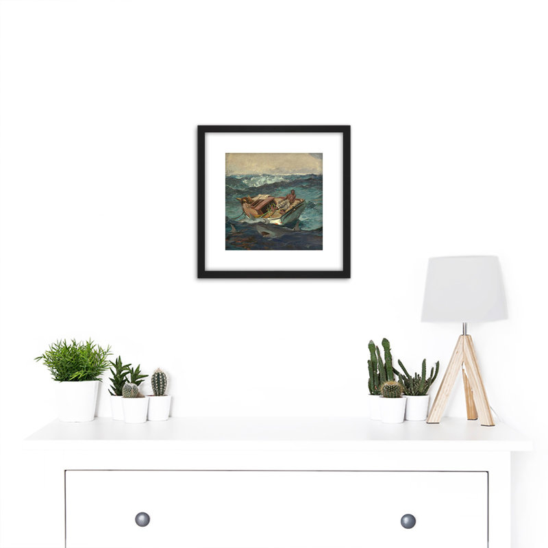 Homer The Gulf Stream by Winslow Homer - Single Picture Frame Painting