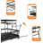 Large Stainless Steel 2-Tier Dish Drying Rack