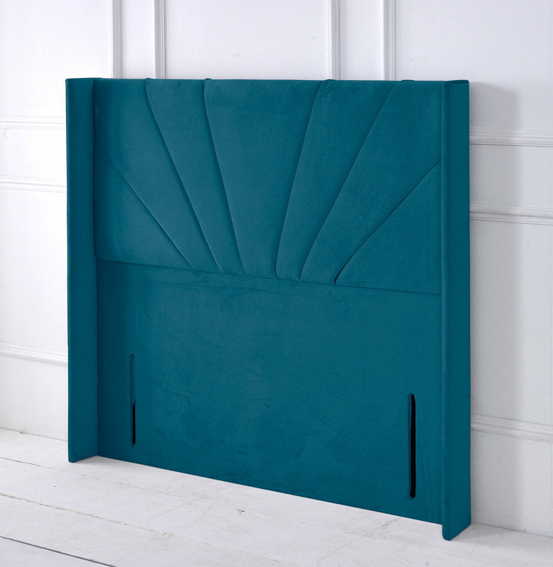 Upholstered Headboard, Kingsize (5'), Mallard