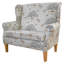 120Cm Round Arm Loveseat