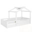 Lit double pleine grandeur avec garde-corps et toit-1197498381-1199171360