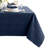 Brosh Solid Texture Water and Stain Resistant Polyester Rectangle Tablecloth-924363427-924363431