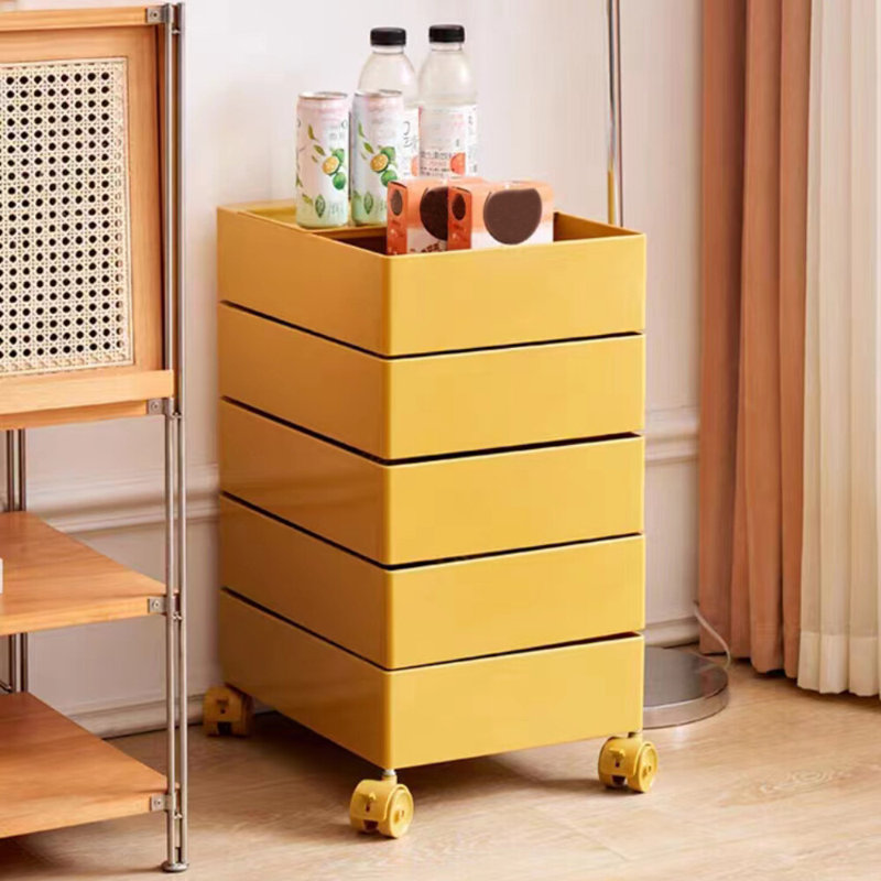 12.4 " W Nightstand, Yellow