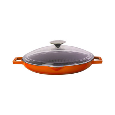 Casserole à steak en fonte émaillée Lava