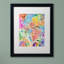 "washington dc map" par michael tompsett, impression sur toile encadrée-17770881-70580486-40347229