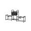 Pet Feeding Station,Height Adjustable Dog Bowl Stand
