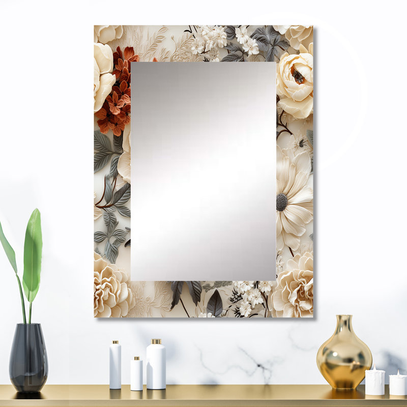 Motif victorien romantique en dentelle Svetin, 32 po x 24 po
