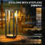Ensemble de 2 lampes de table rechargeables sans fil avec 3 lampes de table d'extérieur à intensité variable et à intensité variable, lampe de bureau à piles résistante à l'eau pour le dîner, le restaurant, la chambre à coucher, le café-126543986