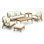 Fensee Outdoor 6 - Piece Conversation Set