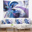 Tapisserie florale symétrique symétrique-28486669