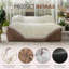 Lie-down Comfort 5.5Ft Oversized Bean Bag Chairs For Adults Chaise Lounge Chair For Bedroom Giant Bean Bag Sofa Couch Floor Sofa Bed