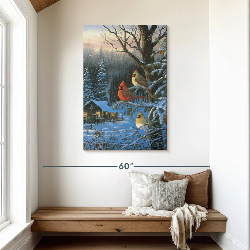 Brampt Cabin Fever, 45" H x 30" W