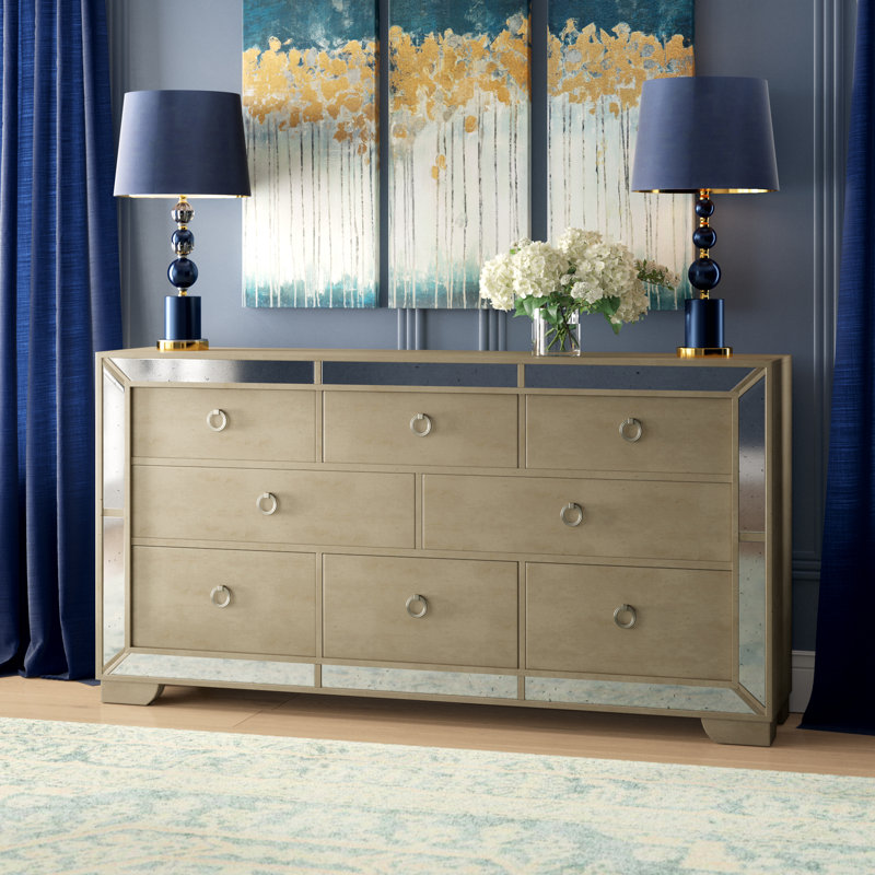 Commode 8 tiroirs Frantz
