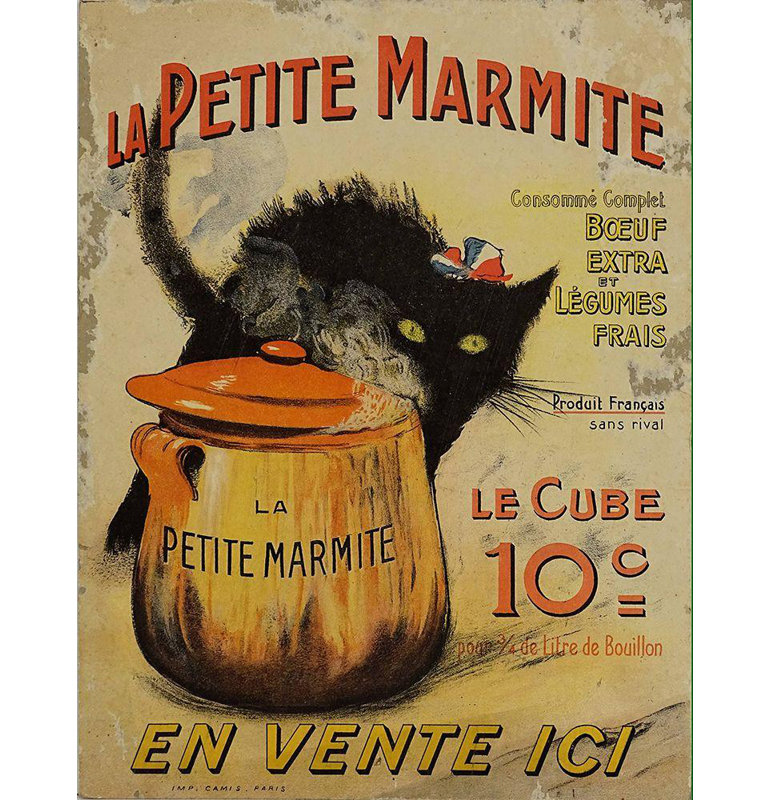 Art sur toile de la collection Trinx Vintage Apple, titrée: Marmite, H 18 po x l 15 po