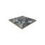 4" x 4" Authentic SeaShell Listello/Border Tile in Black Mother of Pearl