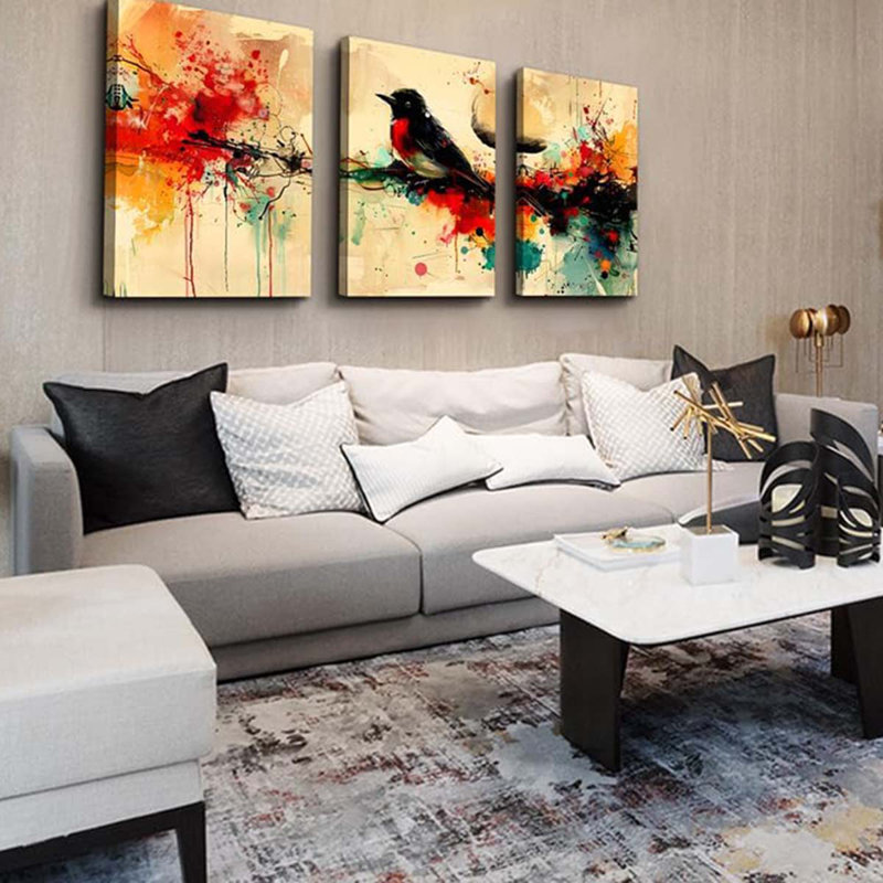 3 Piece Wrapped Canvas Print