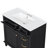 Kestrel 36-Inch Freestanding Bathroom Vanity with Ceramic Sink Top and Solid Poplar Wood Frame-123817867
