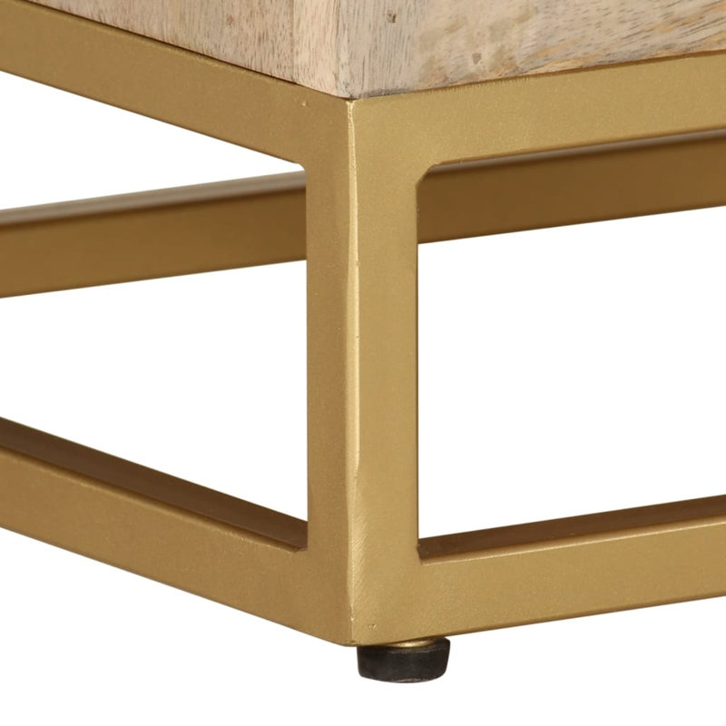 Astryd 40cm W Iron Bedside Table