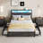 Eyve Metal Bookcase Bed-196413780-186465872