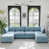 Chenille bleu antique sélectionné
