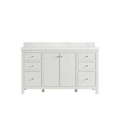 Chicago 60'' Single Bathroom Vanity with Top