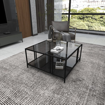 Four Leg Coffee Table with Storage
