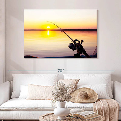 Fishing At Sundown