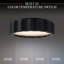 Tarte 1 Light Crystal LED Flush Mount-1137281136