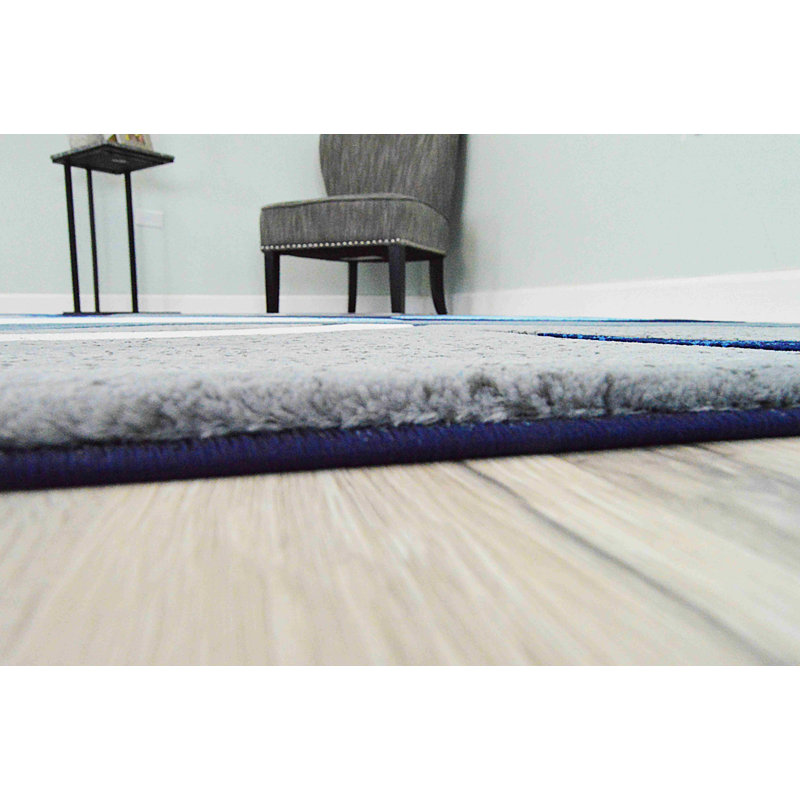 Mccampbell Performance Abstract Indoor Rug, Rectangle 2'7'' x 4'