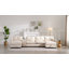 Canapé modulaire modulaire en chenille avec charge USB, porte-gobelets et console de rangement-1826941907