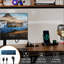 Lit mezzanine simple avec bureau en L