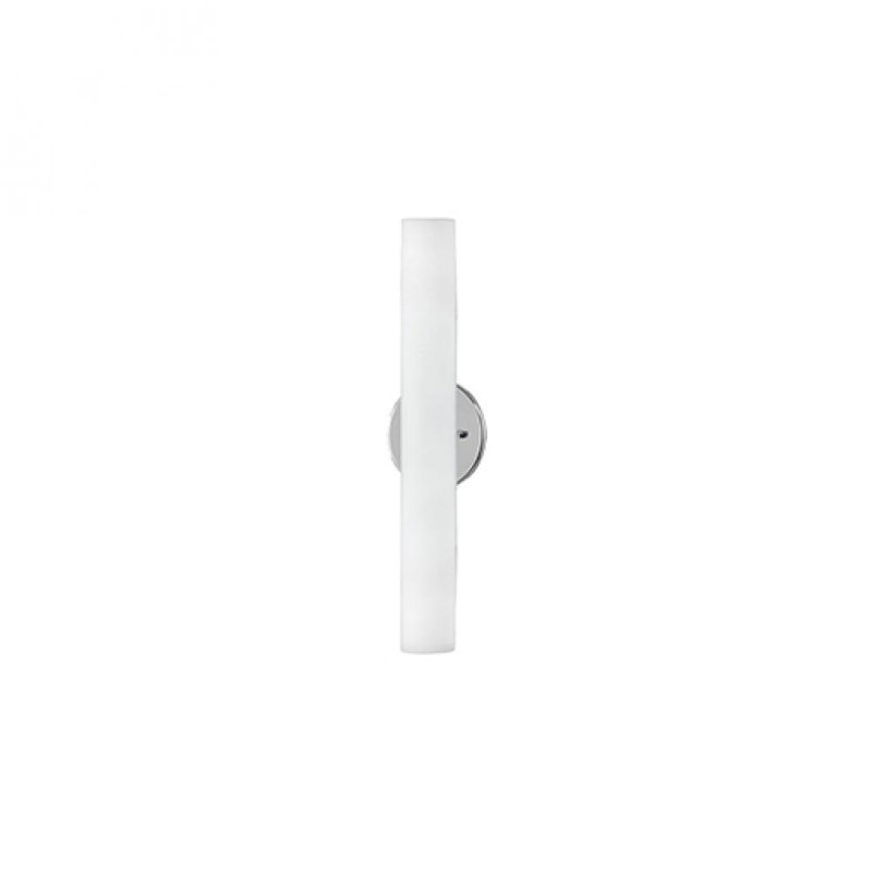 Bute Chrome LED Dimmable Art Deco Wall Sconce